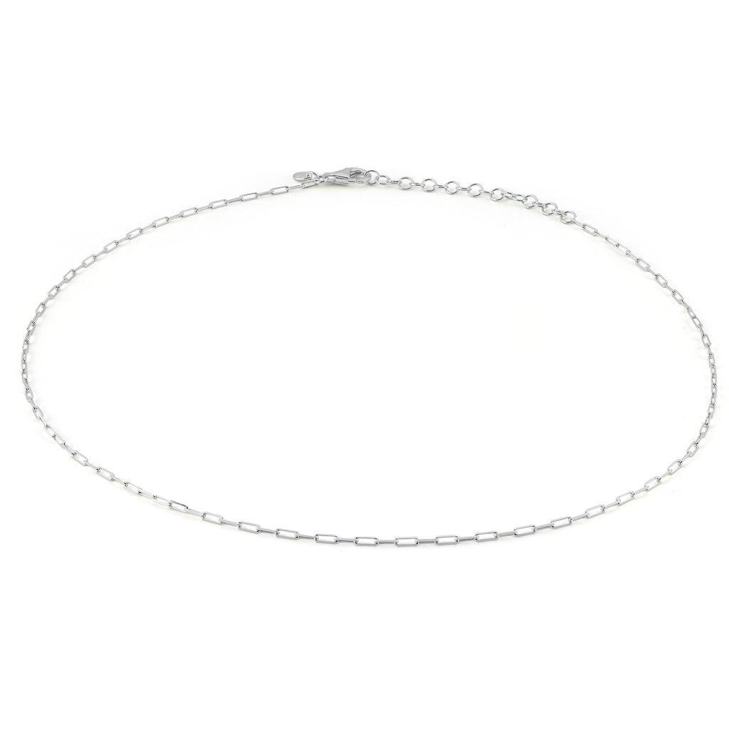 Sterling Silver "Rays of Light" Chain 18"