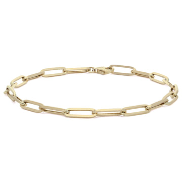 14K Yellow Gold "Rays of Light" Chain