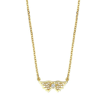 Angel Necklace With Chain - Diallure